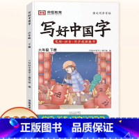 六年级下册 语文 [正版]抖音同款小学生写好中国字正楷临摹儿童硬笔楷书一年级二年级三四上册下册同步练字帖课课练控笔训练五