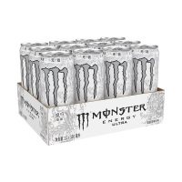 魔爪(Monster)原味能量风味饮料 330ml*12罐 整箱装运动饮料(多种口味)