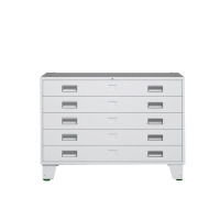 锦北 底图柜资料储存柜工程图纸柜底图储物柜多层抽屉柜 0号单层带轮子