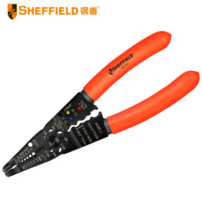 钢盾(SHEFFIELD) S035013 8带刃口剥线钳[家用]