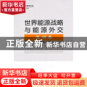 正版 世界能源战略与能源外交:亚洲卷 申险峰 知识产权出版社 978