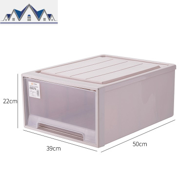 .收纳柜 抽屉式35宽内衣服收藏盒大小号放收纳格子装袜子整理盒子 三维工匠收纳箱