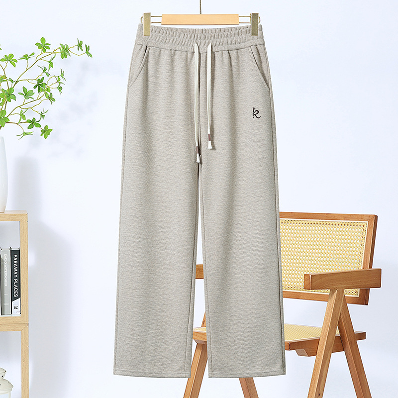 中老年人秋冬女长裤妈妈装加绒加厚大码高腰保暖裤奶奶松紧腰棉裤