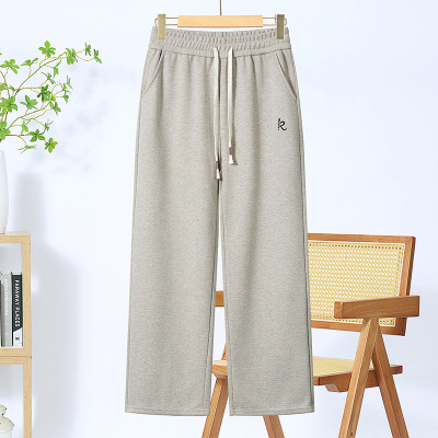 中老年人秋冬女长裤妈妈装加绒加厚大码高腰保暖裤奶奶松紧腰棉裤