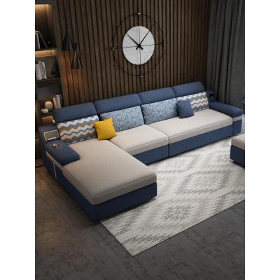 智能沙发床两用可折叠多功能客厅经济储物大小户型转角双人网红款