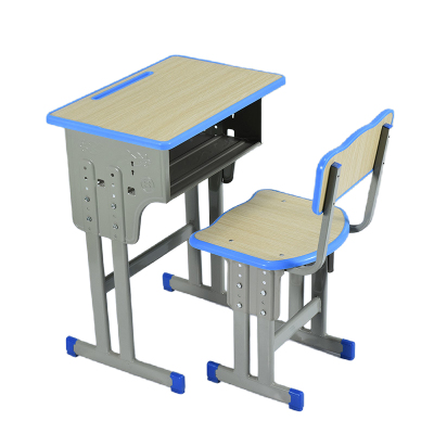 锦北 学校高中小学生课桌椅ABS加厚教室课桌椅培训补习椅子 款式十八