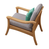 臻远 ZY-SMSF-25 北欧实木沙发简约家用沙发 单人位