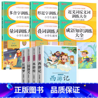 [全10册]词语积累大全+四大名著 [正版]词语积累大全训练人教版小学语文1-6年级专项练习手册一年级汇总书知识手册近反