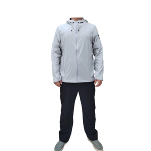 尚诺雅灰色连帽套装SNYF510套