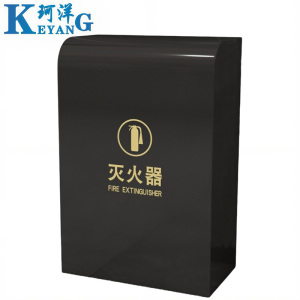 珂洋 灭火器箱 黑色55cm(2只装) 个