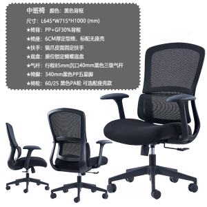 匡大办公椅高级办公椅人体工学电脑椅CH-555网椅