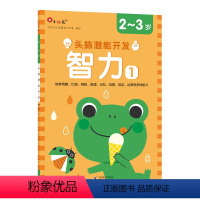 头脑潜能开发.智力2-3岁 全2册 [正版]头脑潜能开发益智2-3岁3到6岁逻辑思维训练绘本书籍宝宝儿童图书左脑右脑开发