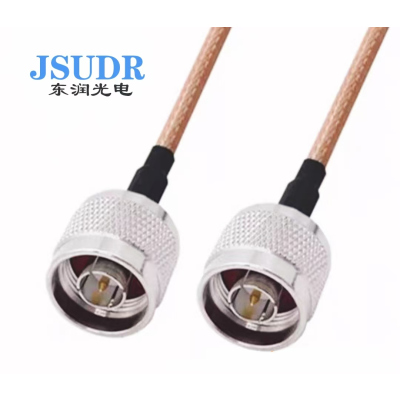 JSUDR东润射频耐高温连接线N公转N公-0.3米 +根
