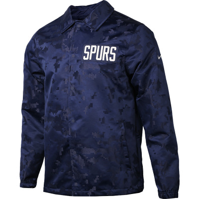 NIKE/耐克热刺迷彩翻领足球夹克外套DA2795429[A-