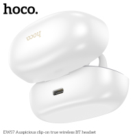 浩酷(HOCO)蓝牙耳机超长续航无线耳机半入耳式运动跑步单双耳无线音乐耳机EW57适用苹果华为蓝牙V5.3无线耳机