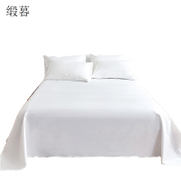 缎暮 全棉60支贡缎床单 150*240CM(可定制)条