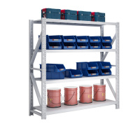 慧采云 钢制中型货架储物架货架仓储置物架产品整理架承重200KG/层