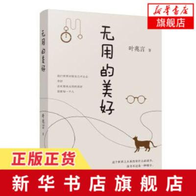 无用的美好精装插图本叶兆言著观照世道人心的苍凉与热烈洞察至痛与至善的人间江苏凤凰文艺出版社现当代文学散文随笔畅