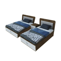 东业家具 床板式床YH-08 1200*2100*450 张