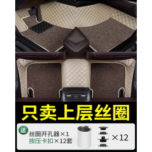 [补贴10%]主驾驶专用汽车丝圈脚垫单片单个副车脚垫通用驾驶位座室车垫地垫
