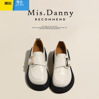 聚范与爱私奔~四季百搭小皮鞋女2024秋英伦厚底乐福鞋玛丽珍单鞋