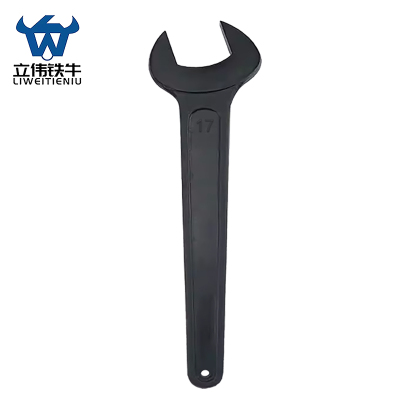 立伟铁牛单头呆扳手17mm/把
