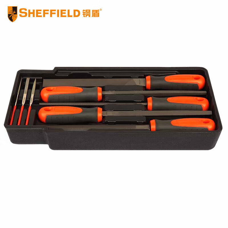 钢盾(SHEFFIELD) S025031 8件套锉刀组套[家用]
