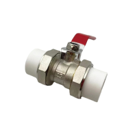 艾菲勒 PPR球阀 pe阀门 ppr双活接球阀 20mm 个