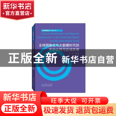 正版 全球网络化与大数据时代的文化认同与区域发展 张国良,颜春