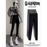 鲨鱼裤女外穿春秋薄款高腰收腹提臀瑜伽芭芘紧身弹力小个子打底裤