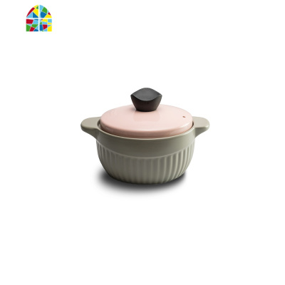 砂锅炖锅家用明火可高温炖汤沙锅燃气熬粥汤锅陶瓷煲汤锅抖音石锅 FENGHOU 4.0L圆形+电磁炉导热圈