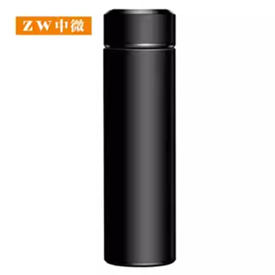中微ZW234 不锈钢商务保温杯 黑色 6.5*23cm 500ml(计价单位:个)