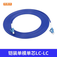 优普光铠装尾纤SC-SC(3米)