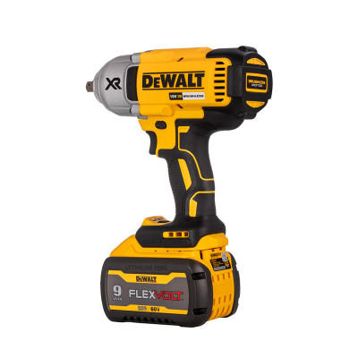 得伟无刷锂电充电式二分之一高扭矩冲击扳手套装单电一充DCF899-6X1