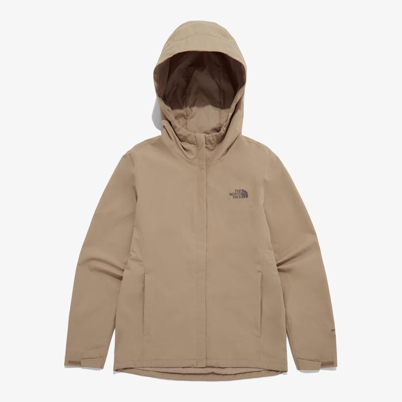 THE NORTH FACE女士户外运动夹克 PRO SHIELD 舒适防风百搭连帽外套经典简约风衣