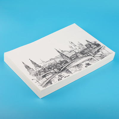 优必利A4素描纸专业美术绘画素描涂鸦专用绘画纸100张7253