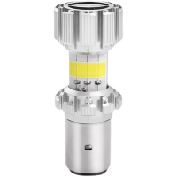 菁普华 汽车摩托车前照大灯超亮强光 个