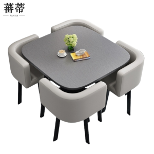 蕃蒂洽谈桌 一桌四椅 套