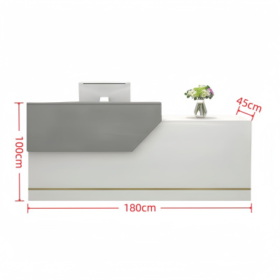 悦兴诚前台接待桌180*45*100cm张