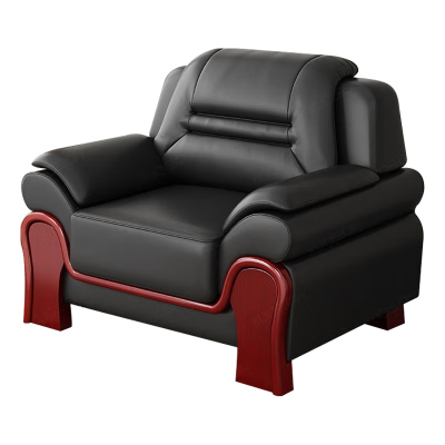 臻远 ZY5110344 办公室沙发简约商务沙发休闲沙发 西皮单人位