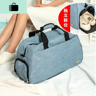 韩版旅行包女手提短途大容量防水旅游包男商务出差行李包鞋位NEW LAKE男士手提包