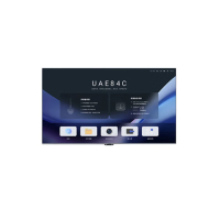 MAXHUB W85P10 85英寸 4K 会议一体机 1.00 套/台 (计价单位:台) 黑