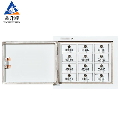 鑫升顺手机存放柜12格壁挂款400*542*240mm