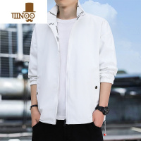 YANXU两面穿情侣夹克男女潮牌立领棒球服外套冲锋衣男士防水风衣