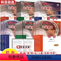 讲义+测试[数学人教A版] 九年级/初中三年级 [正版]2024走进重高培优讲义七年级八九下册上2023测试语文数学英语