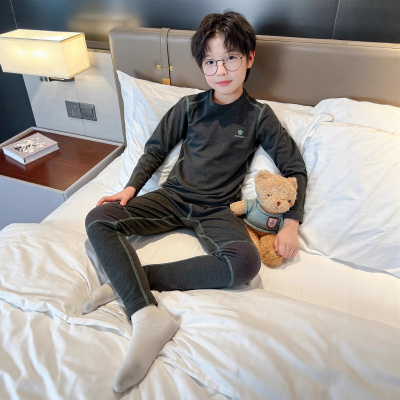 男童秋季睡衣新款秋衣秋裤家居服中大儿童秋冬家居服保暖内衣