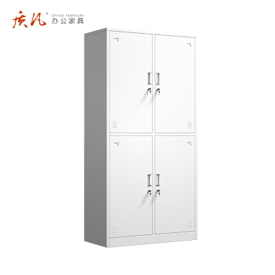 质凡钢制四门更衣柜储物柜/ZF-GYG010/850*420*1800