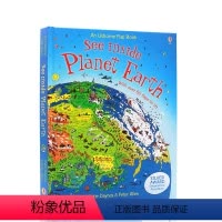 [正版]进口英文原版 绘本 Usborne See Inside Planet Earth 看里面之地球 科普读物 大