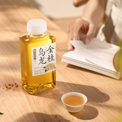果子熟了无糖茶金桂乌龙350ml*12瓶