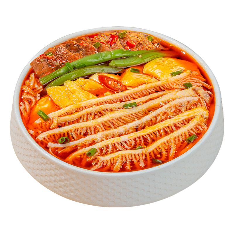 品品冷吃四拼(千层肚+牛肉+盐焗鸡肉+贡菜)1kg香辣休闲解馋下酒菜